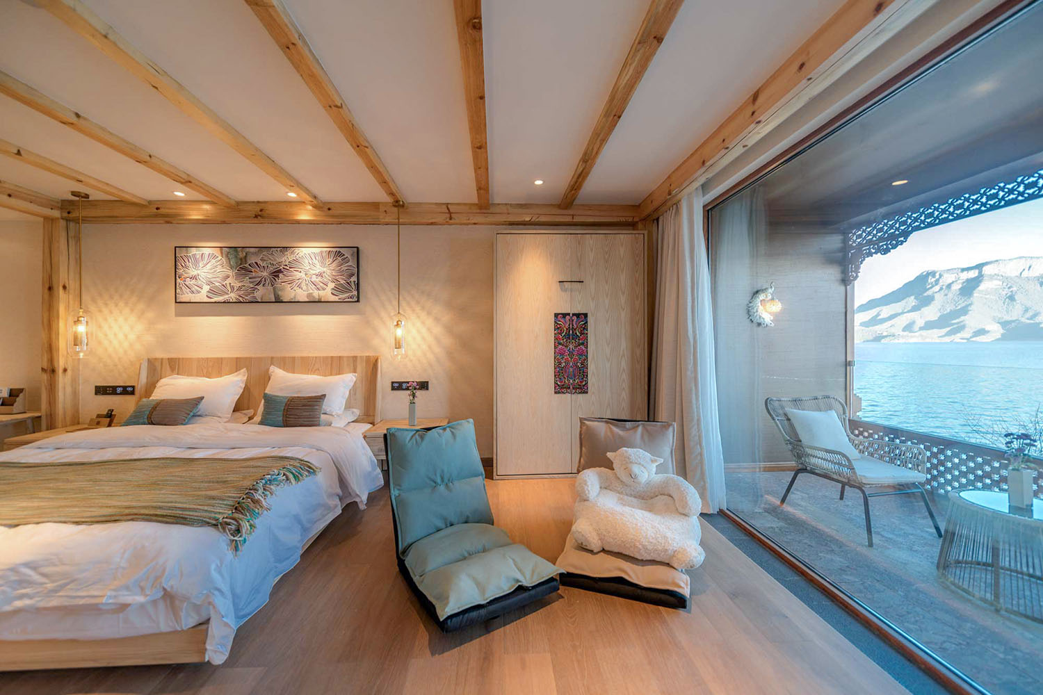 酒店設計,民宿設計,海景民宿,雲南海景民宿,達布墅院海景民宿,現代風格民宿設計,海景民宿設計,簡約民宿設計,雲南達布墅院海景民宿,麗江民宿,麗江民宿設計,長空創作,長空創作設計,項目投稿