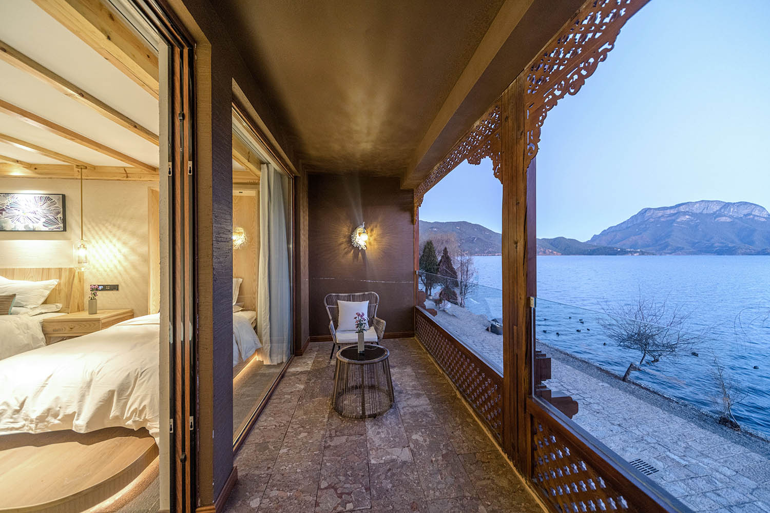 酒店設計,民宿設計,海景民宿,雲南海景民宿,達布墅院海景民宿,現代風格民宿設計,海景民宿設計,簡約民宿設計,雲南達布墅院海景民宿,麗江民宿,麗江民宿設計,長空創作,長空創作設計,項目投稿