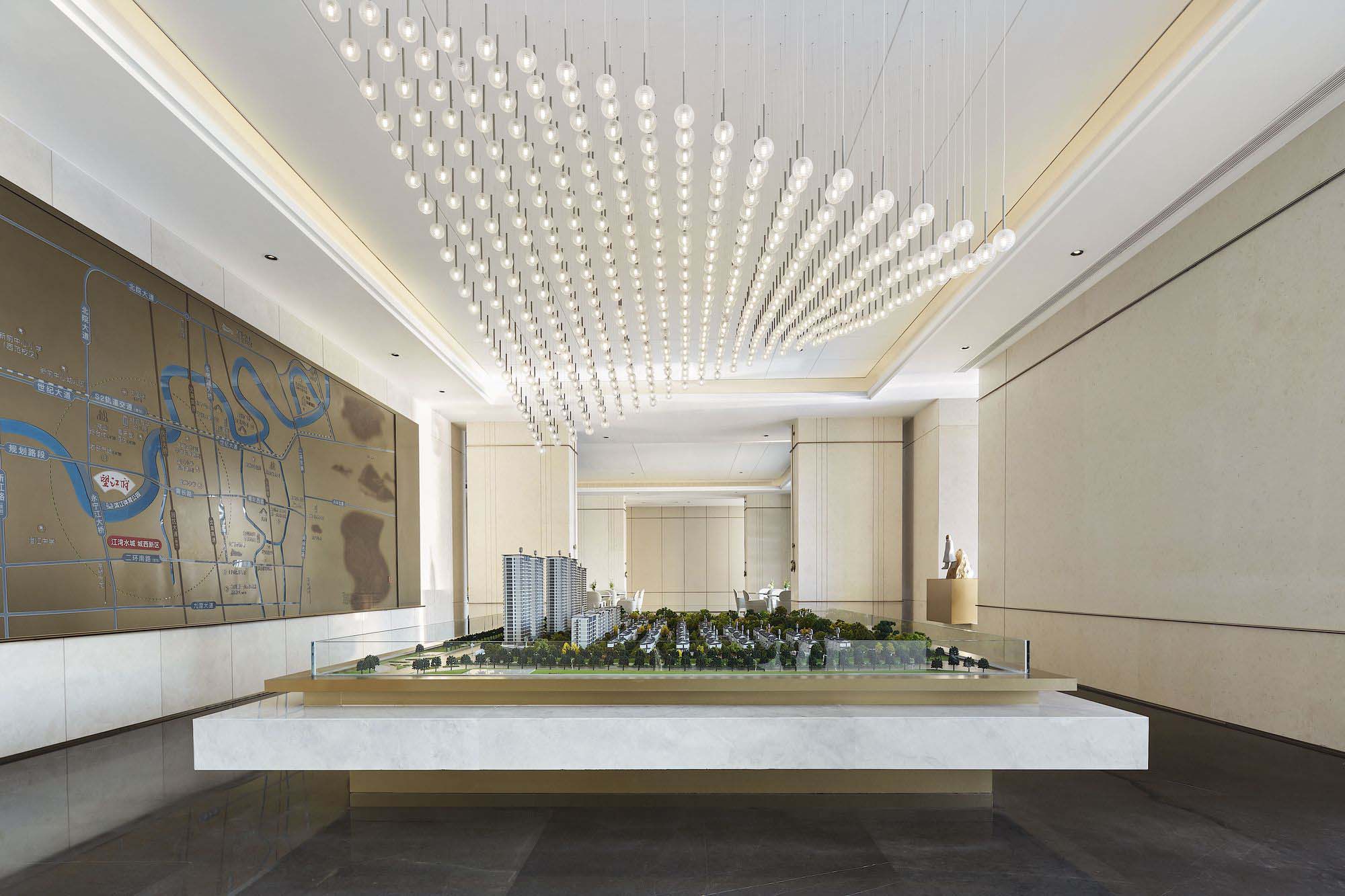 售樓處設計,營銷中心設計,軟裝設計,售樓處軟裝設計,浙江售樓處設計,台州中天望江府,台州中天望江府售樓處,現代風格售樓處設計,上海馥高設計,馥高設計作品,馥高設計,項目投稿