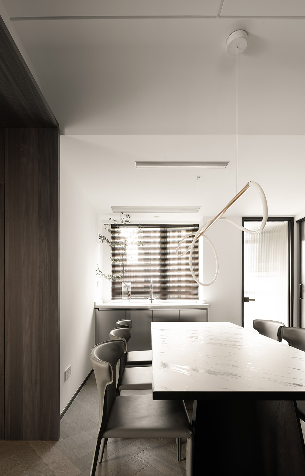 家裝設計,住宅設計,現代風格住宅設計,杭州住宅設計,杭州家裝設計,大平層設計,項目投稿,DNA,DNA邸內建築,杭州DNA邸內建築設計,DNA邸內建築設計