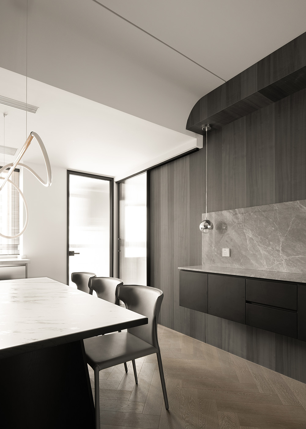 家裝設計,住宅設計,現代風格住宅設計,杭州住宅設計,杭州家裝設計,大平層設計,項目投稿,DNA,DNA邸內建築,杭州DNA邸內建築設計,DNA邸內建築設計