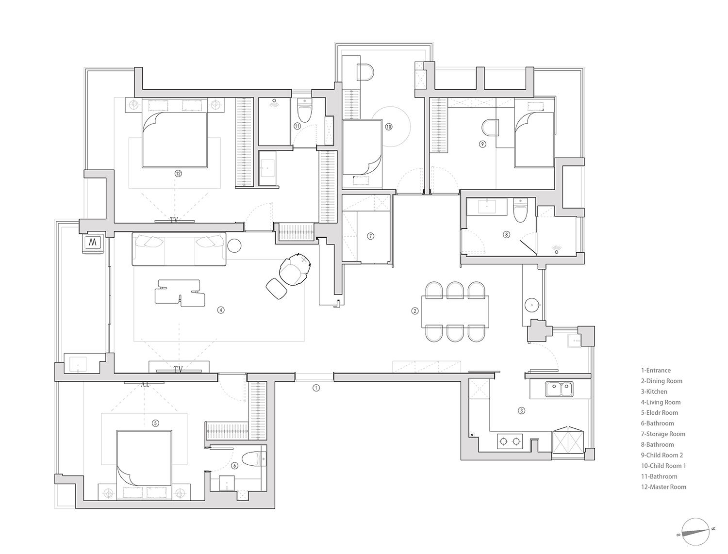 家裝設計,住宅設計,現代風格住宅設計,杭州住宅設計,杭州家裝設計,大平層設計,項目投稿,DNA,DNA邸內建築,杭州DNA邸內建築設計,DNA邸內建築設計
