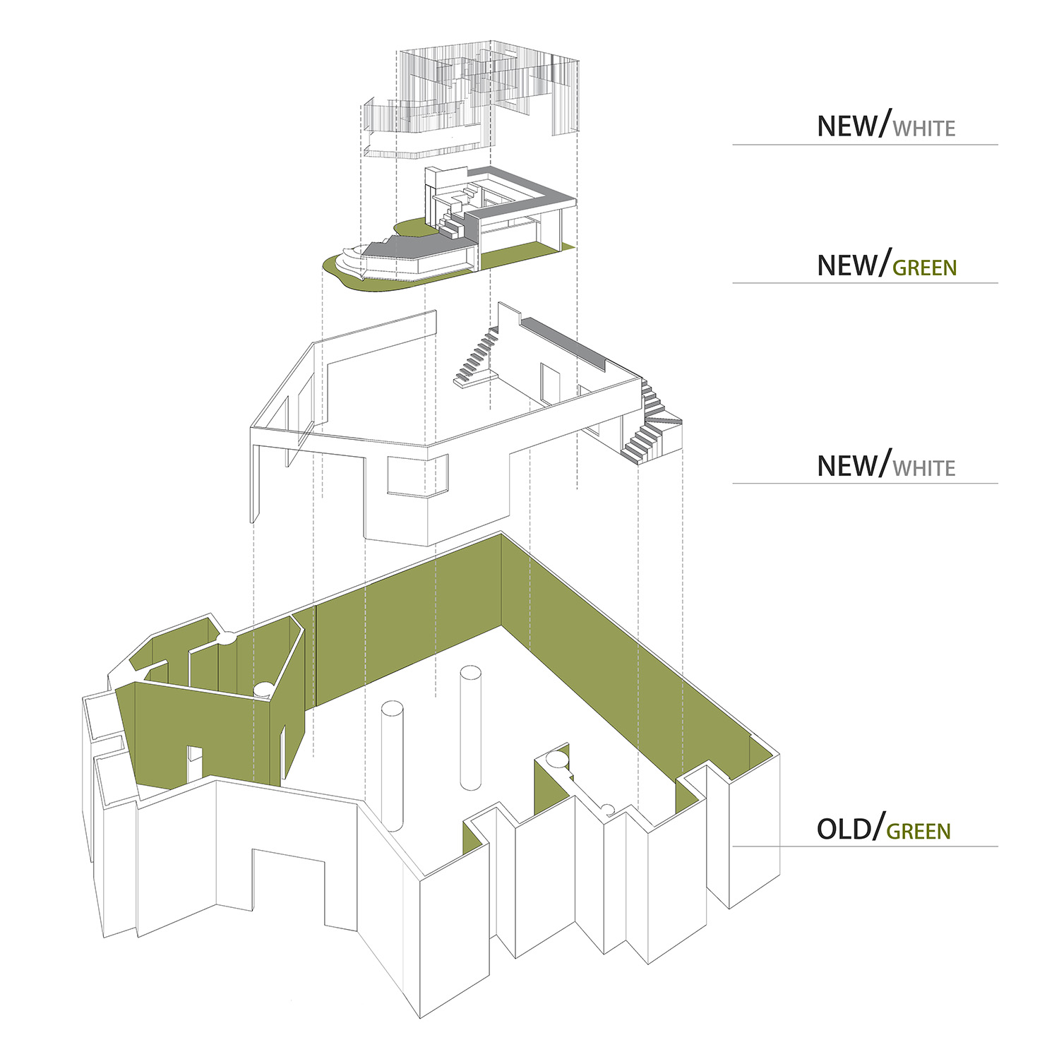 複合型空間,商業空間,北京複合型空間,中關村複合型空間,中關村休閑驛站,清石設計,清石建築設計事務所,項目投稿