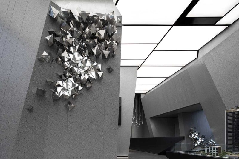 道勝設計 | 成都卓越雲門望古銷售中心 – 故裏