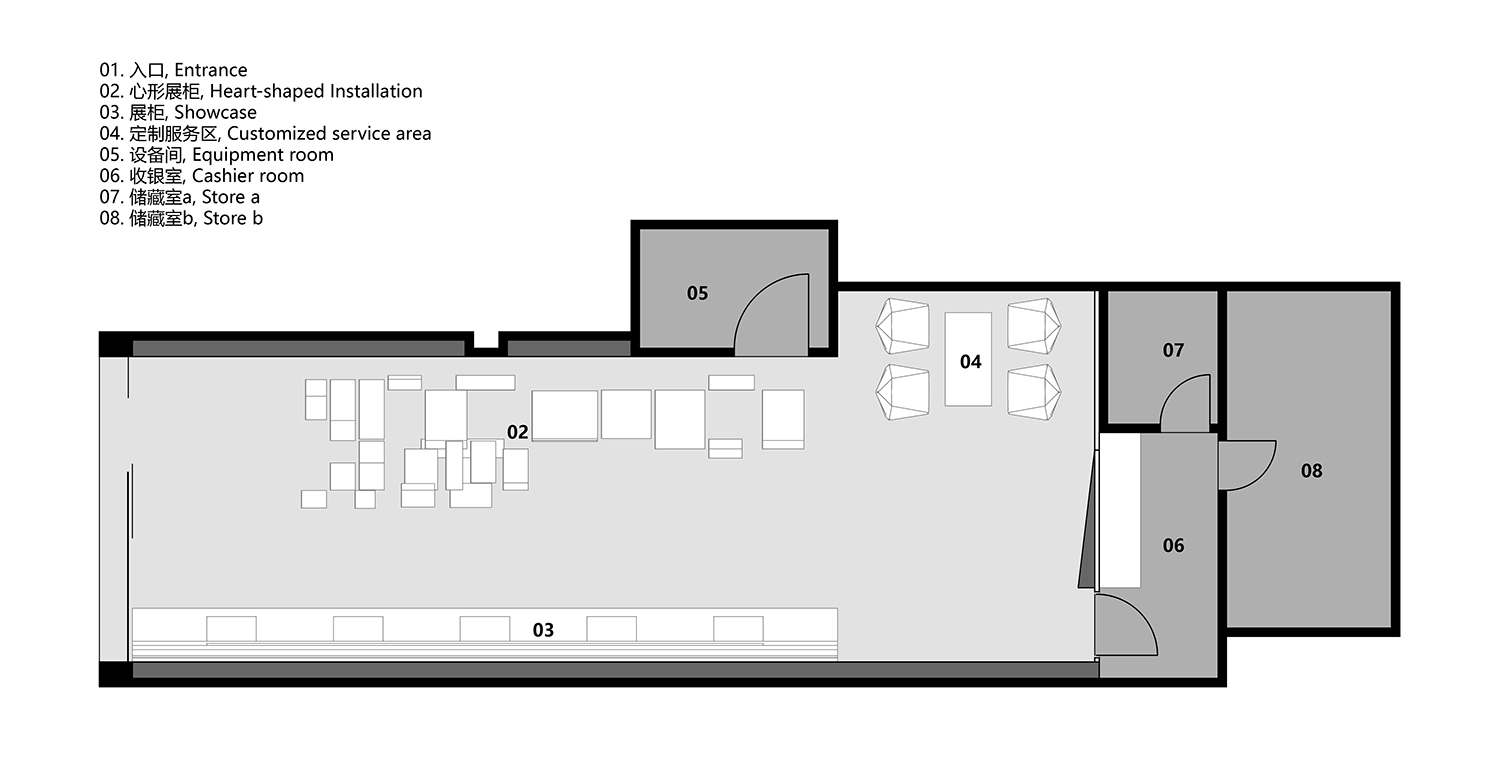 台北環世鑽石,環世鑽石台北店,台灣設計,台灣珠寶店設計,鑽石店設計,商業空間,商鋪設計,平介設計,台北珠寶店設計,零售店設計,平介設計作品,項目投稿