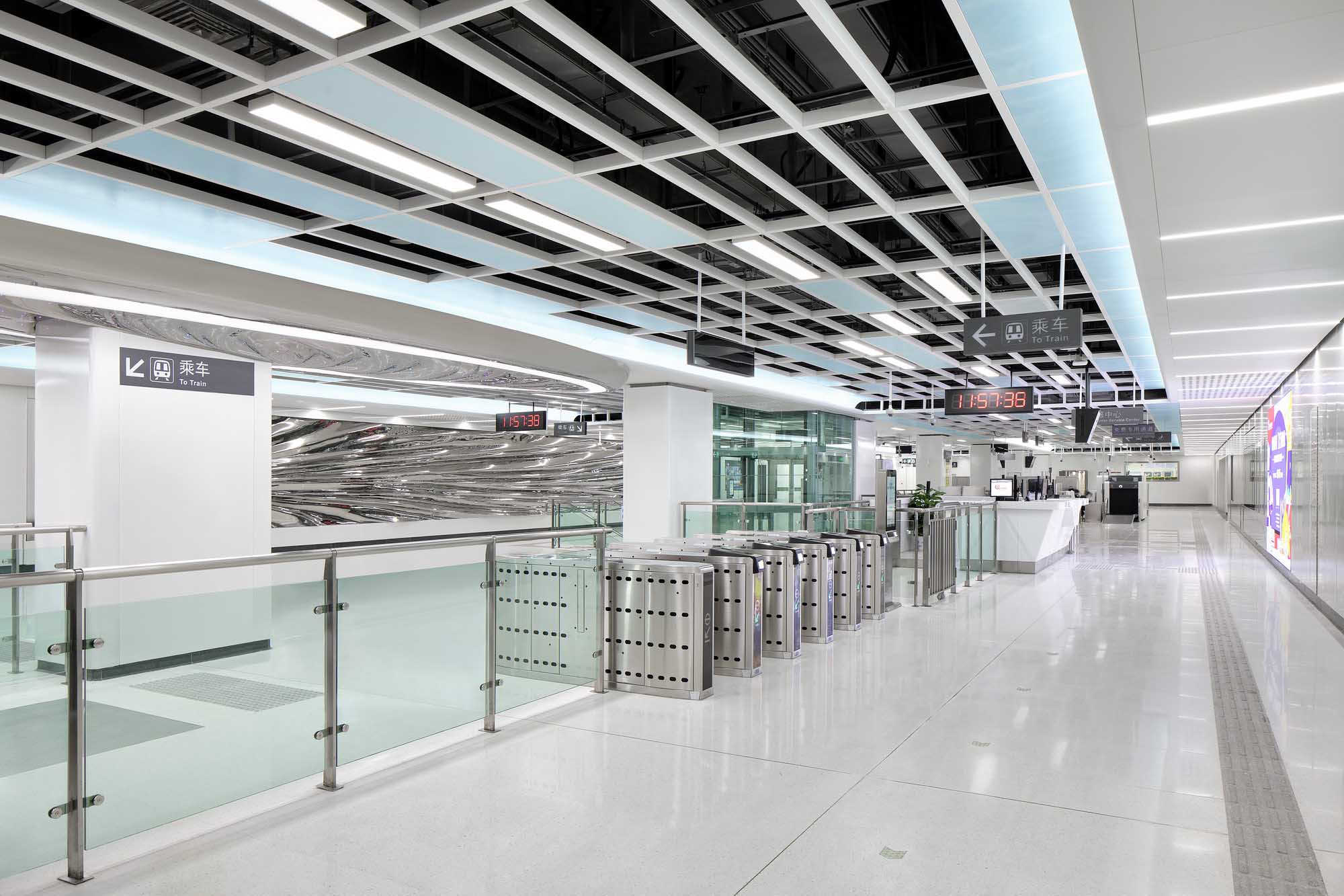 地鐵站設計,深圳地鐵站設計,地鐵站室內設計,城市交通設計,YANG設計集團,楊邦勝,項目投稿