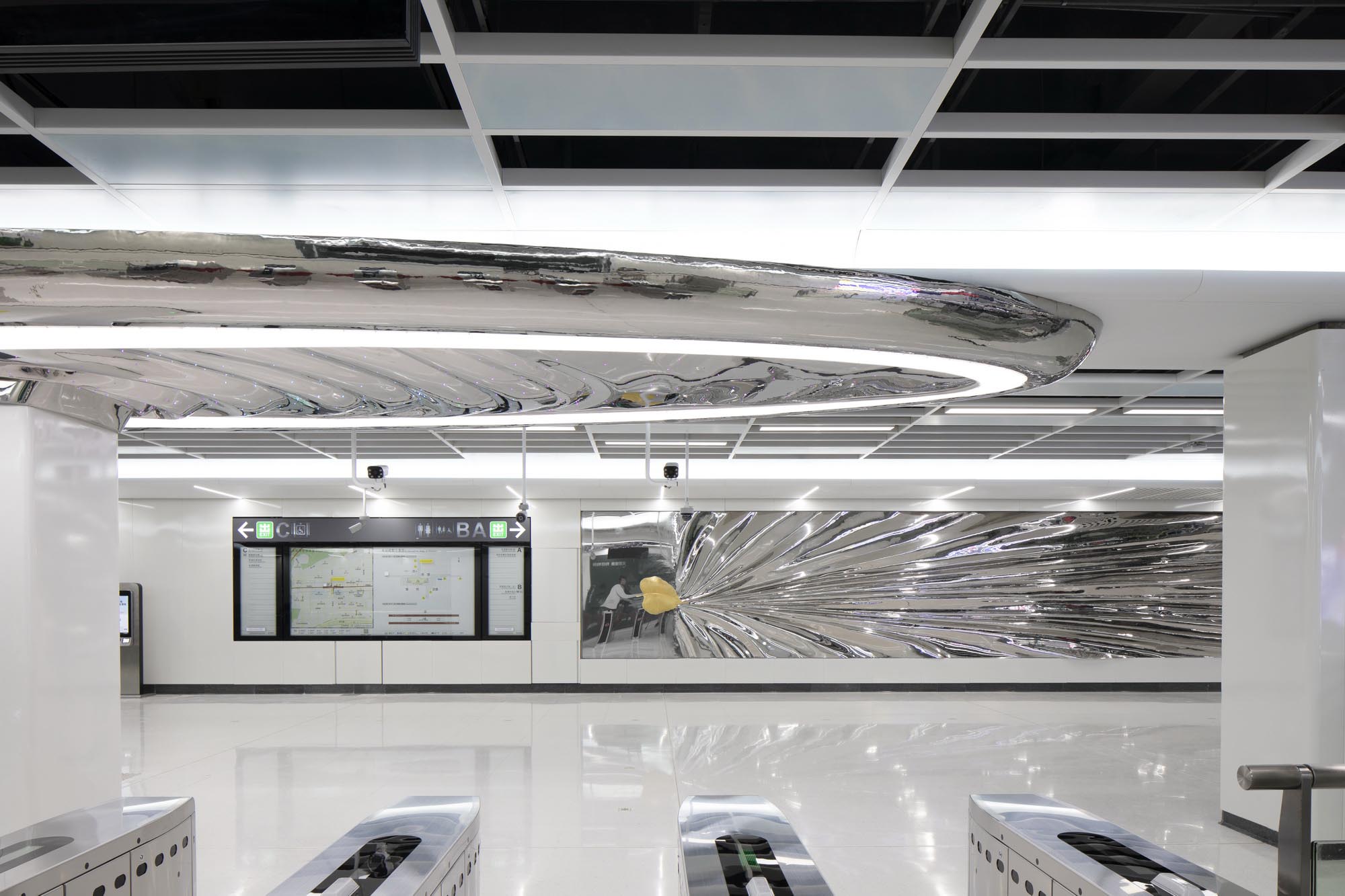 地鐵站設計,深圳地鐵站設計,地鐵站室內設計,城市交通設計,YANG設計集團,楊邦勝,項目投稿