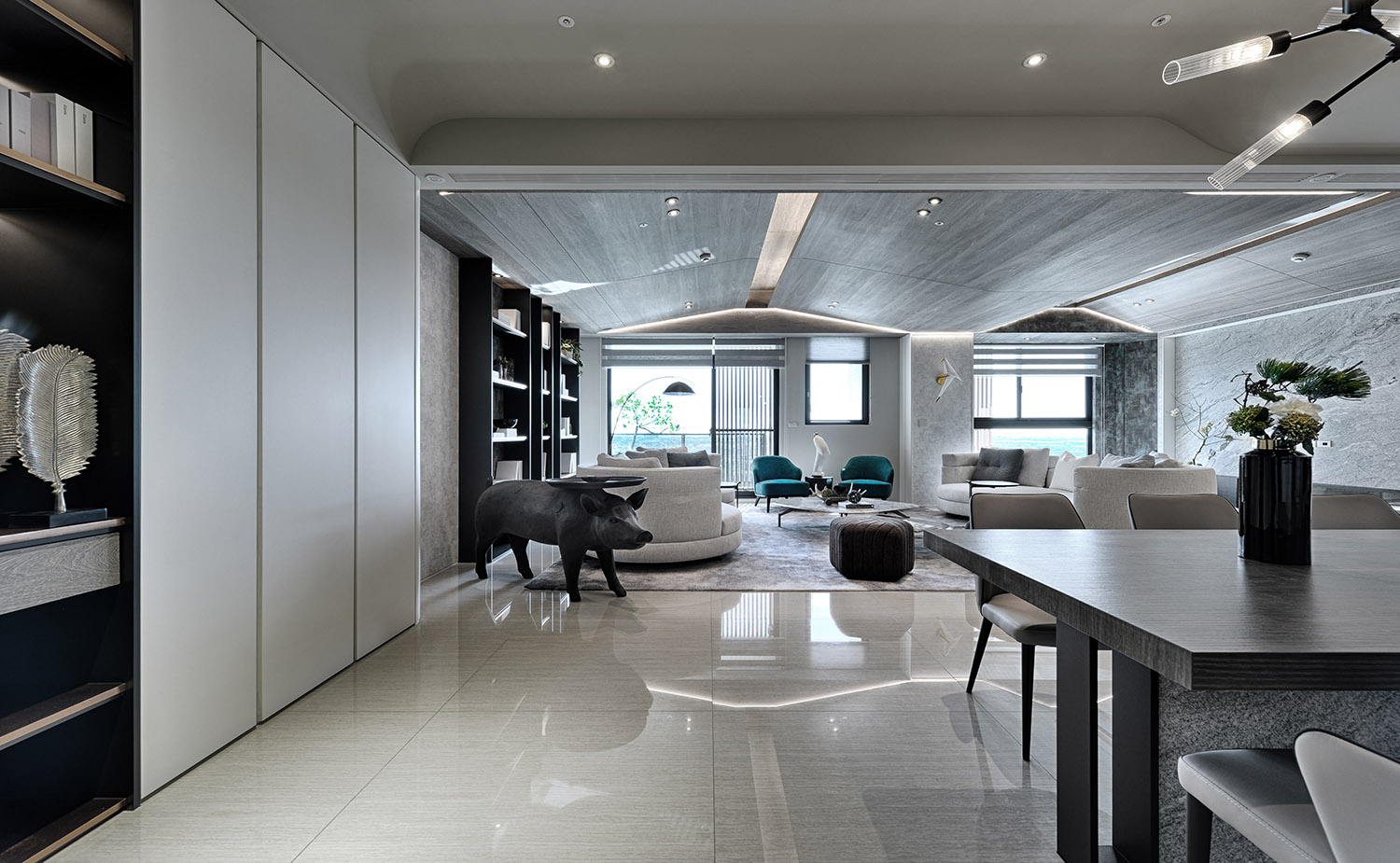 住宅空間,住宅設計,大平層設計,台灣住宅設計,台灣大平層設計,台灣家裝設計,台灣設計,現代風格住宅設計,現代風格住宅設計,仝育設計,仝育設計作品,項目投稿