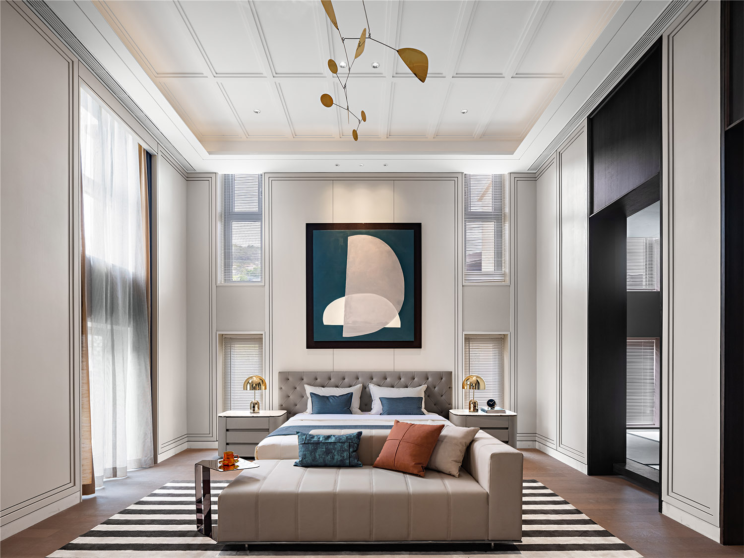 住宅空間,住宅設計,別墅設計,廈門住宅設計,廈門別墅設計,廈門家裝設計,輕奢風格別墅設計,現代風格住宅設計,輕奢風格,柏年印象,柏年印象設計作品,項目投稿