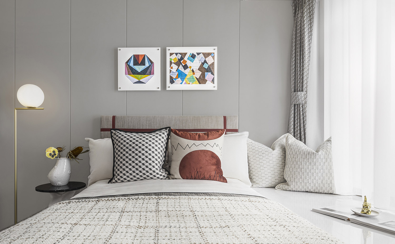 軟裝設計,樣板間軟裝設計,家裝軟裝設計,現代風格軟裝設計,陽光城清溪水岸樣板間,陽光城樣板間,清溪水岸樣板間,項目投稿,EVD,上海廿象,上海廿象設計,EVD設計