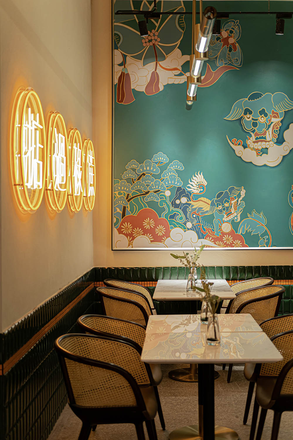 餐廳設計,餐飲空間設計,軟裝設計,餐廳軟裝設計,茶餐廳設計,休閑餐廳設計,川港粵尚茶餐廳,粵尚茶餐廳,羽果設計,項目投稿