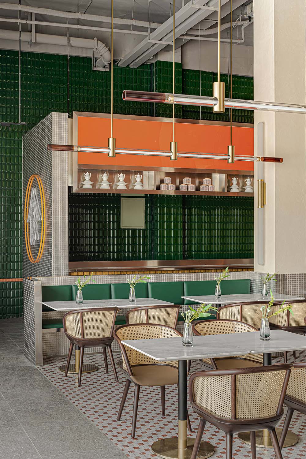 餐廳設計,餐飲空間設計,軟裝設計,餐廳軟裝設計,茶餐廳設計,休閑餐廳設計,川港粵尚茶餐廳,粵尚茶餐廳,羽果設計,項目投稿