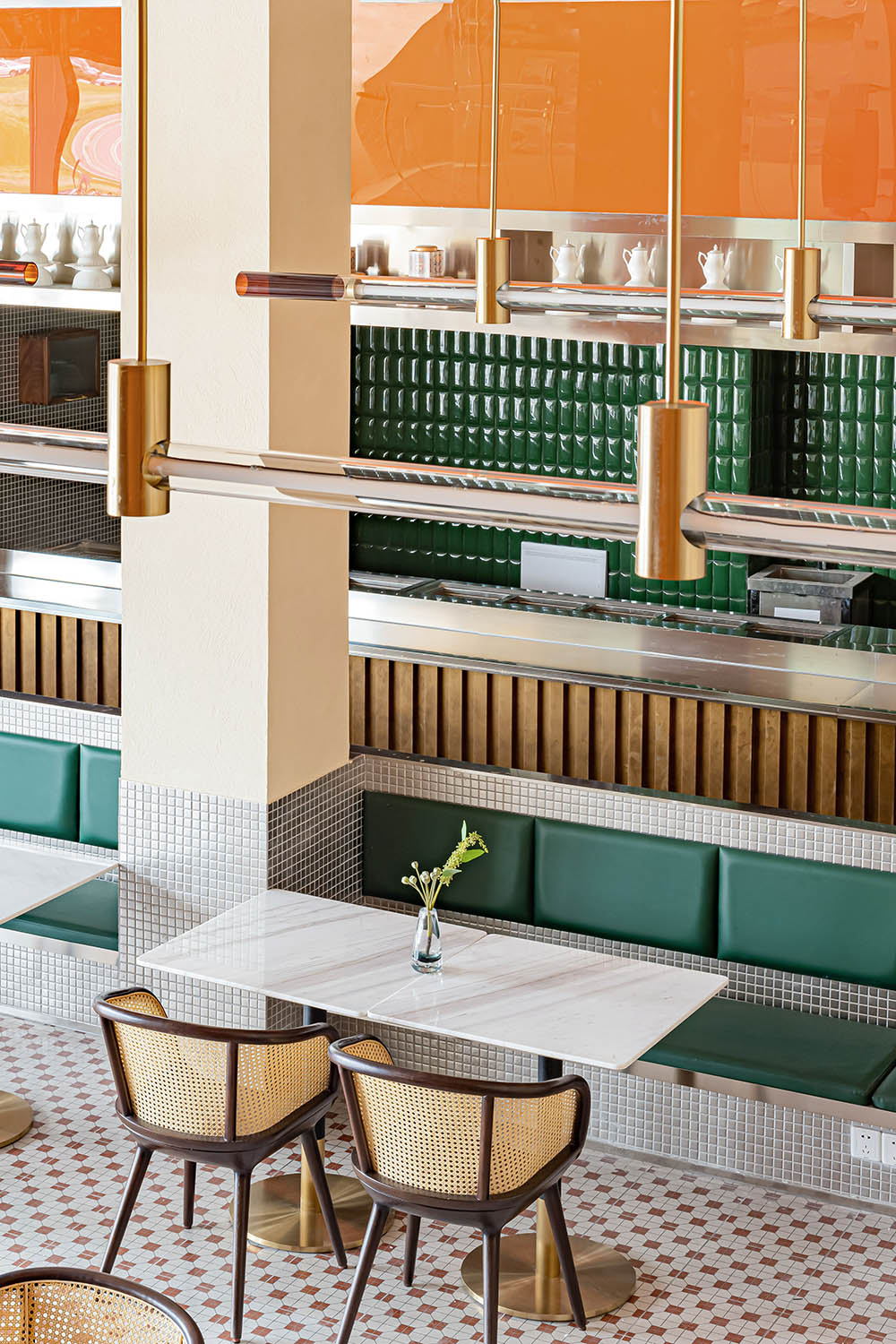 餐廳設計,餐飲空間設計,軟裝設計,餐廳軟裝設計,茶餐廳設計,休閑餐廳設計,川港粵尚茶餐廳,粵尚茶餐廳,羽果設計,項目投稿