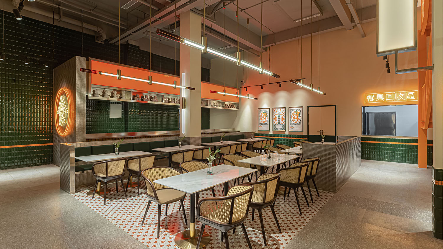 餐廳設計,餐飲空間設計,軟裝設計,餐廳軟裝設計,茶餐廳設計,休閑餐廳設計,川港粵尚茶餐廳,粵尚茶餐廳,羽果設計,項目投稿