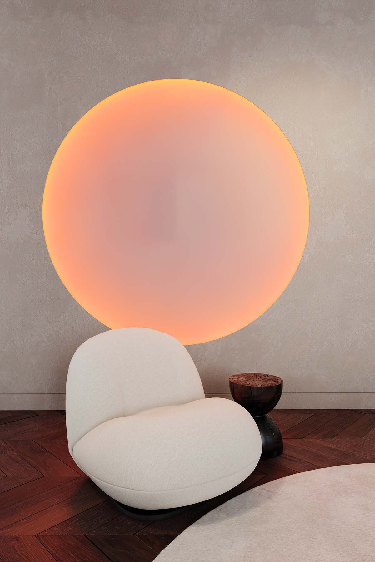 110㎡單臥室公寓,公寓設計,住宅設計,110㎡住宅設計,住宅設計案例,現代風格設計,ONE MORE BURO