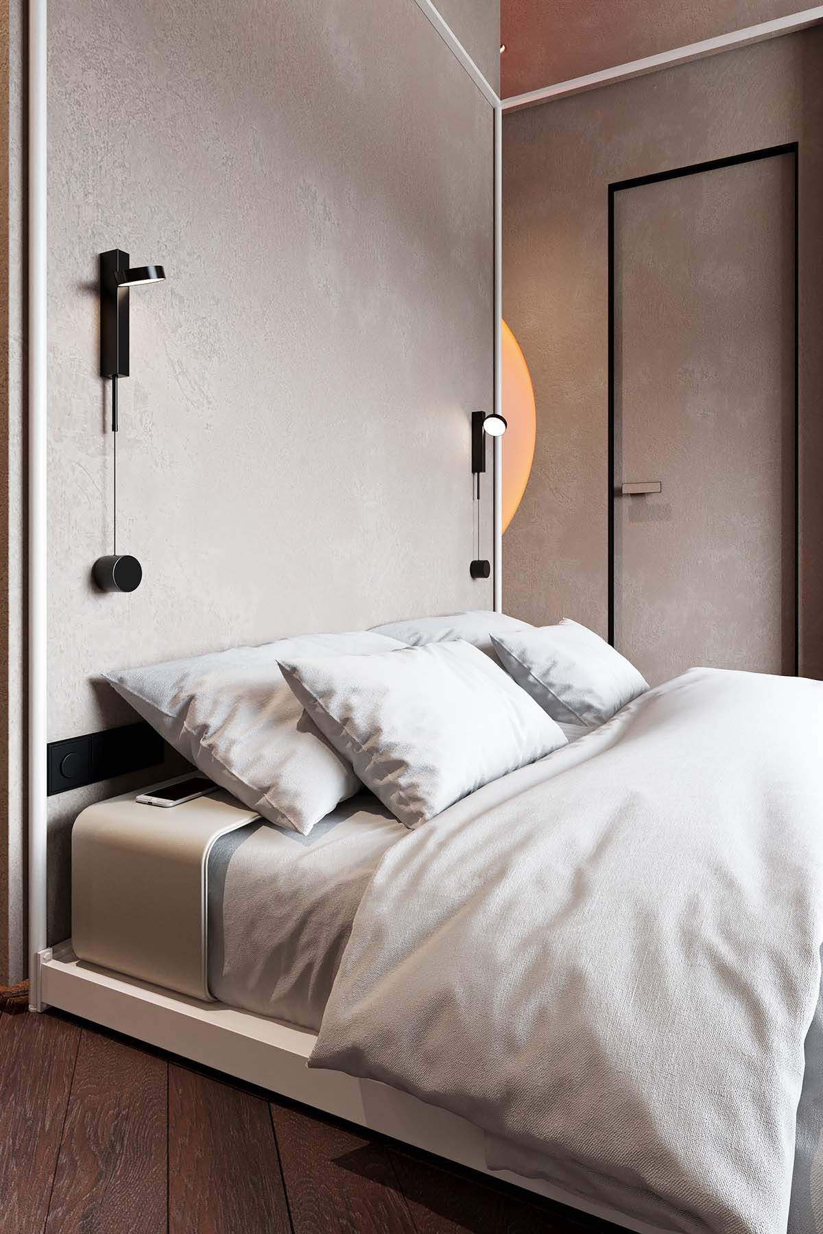 110㎡單臥室公寓,公寓設計,住宅設計,110㎡住宅設計,住宅設計案例,現代風格設計,ONE MORE BURO