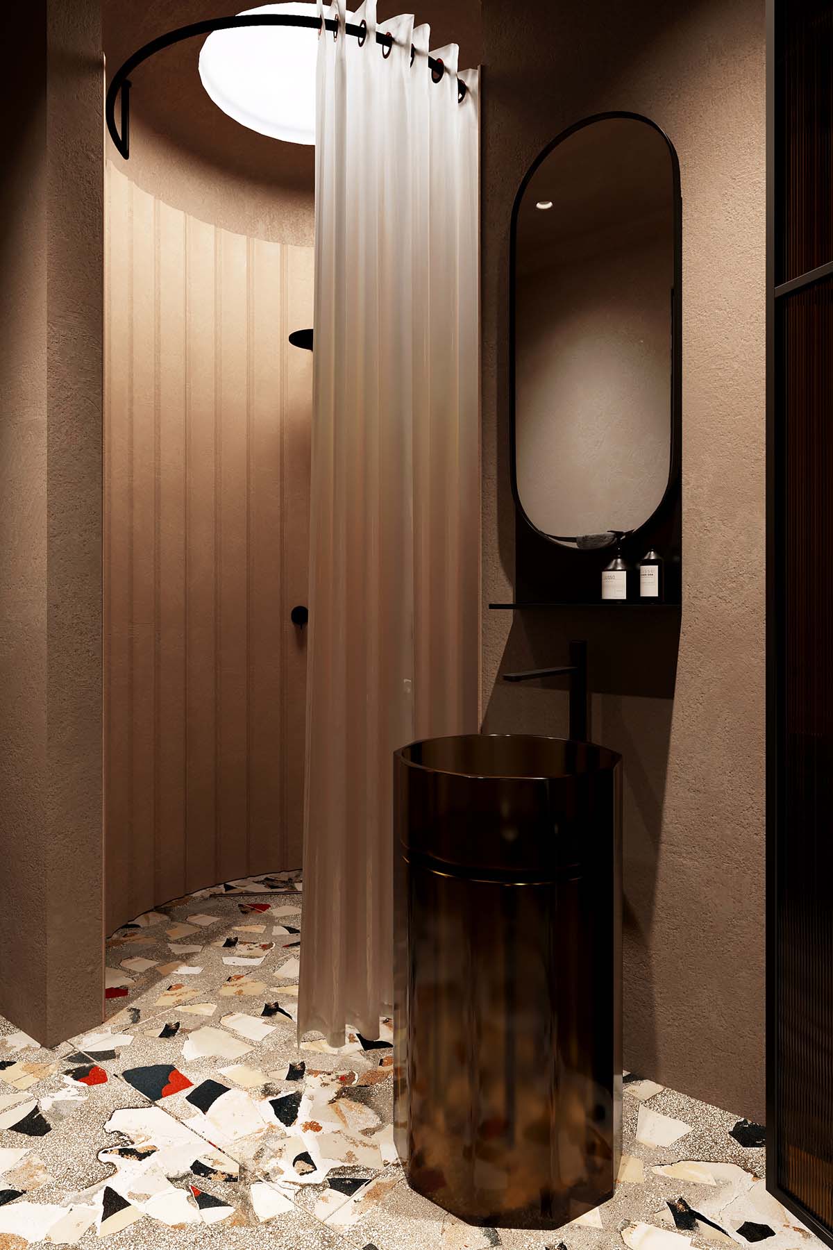 110㎡單臥室公寓,公寓設計,住宅設計,110㎡住宅設計,住宅設計案例,現代風格設計,ONE MORE BURO