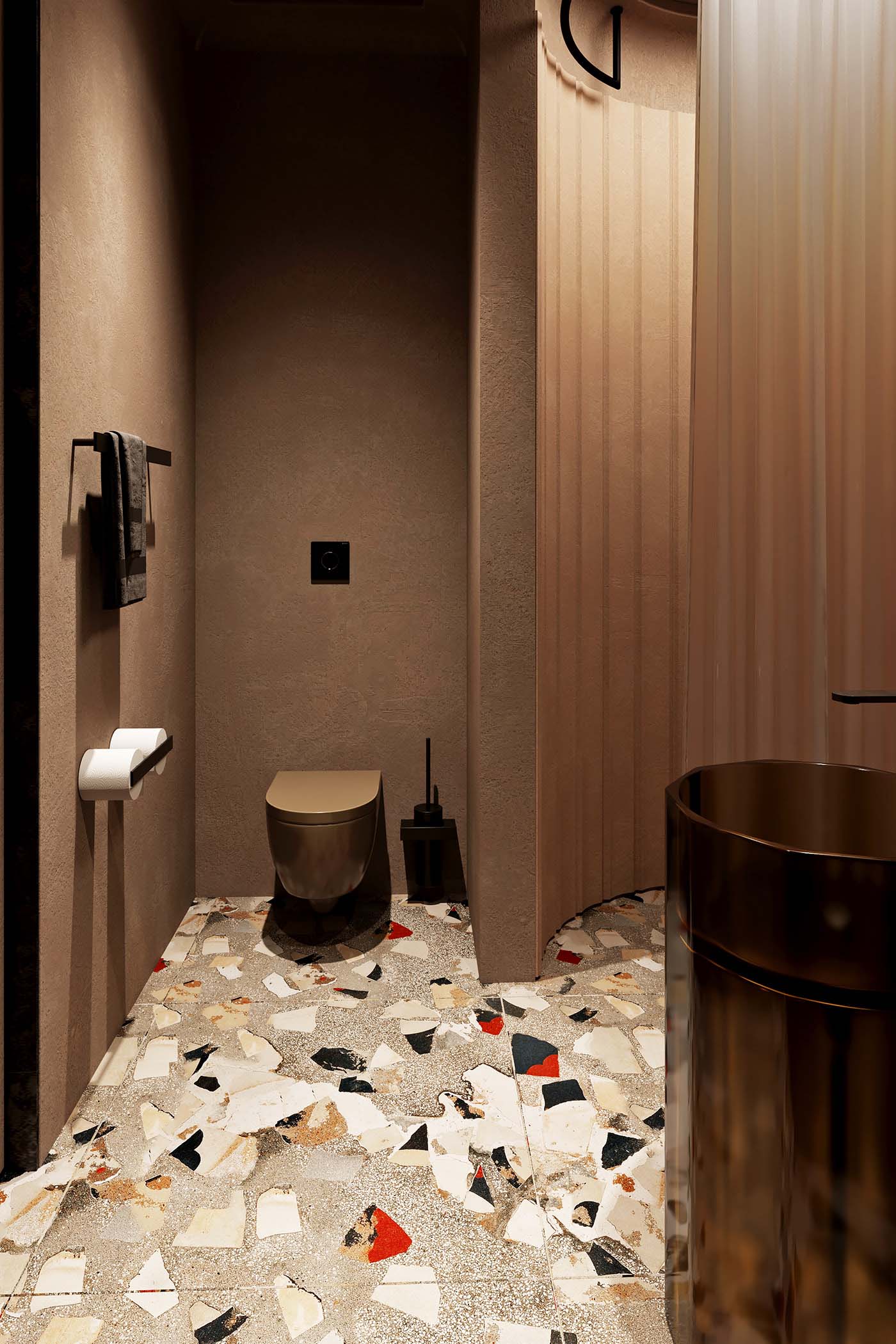 110㎡單臥室公寓,公寓設計,住宅設計,110㎡住宅設計,住宅設計案例,現代風格設計,ONE MORE BURO