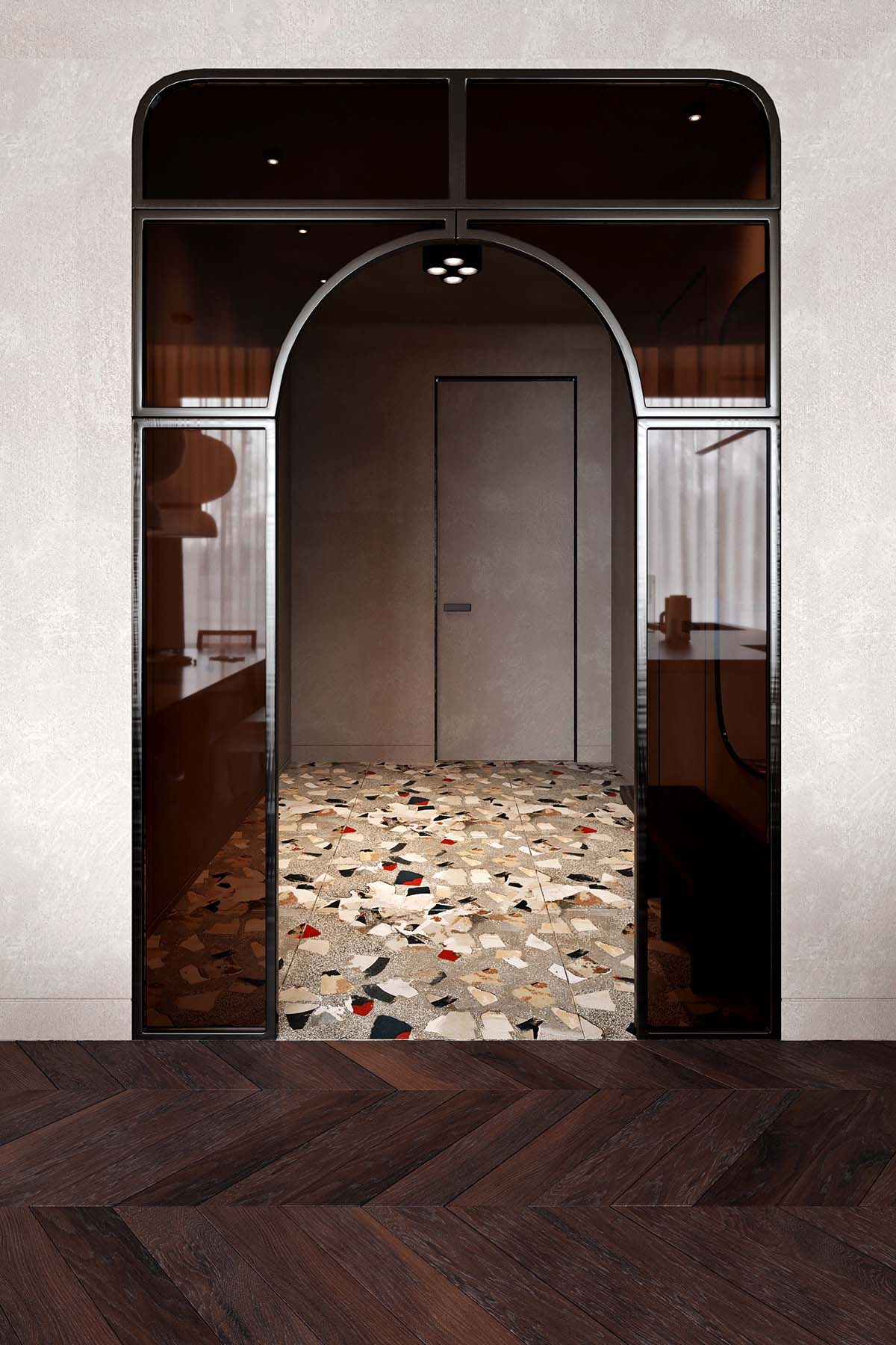 110㎡單臥室公寓,公寓設計,住宅設計,110㎡住宅設計,住宅設計案例,現代風格設計,ONE MORE BURO