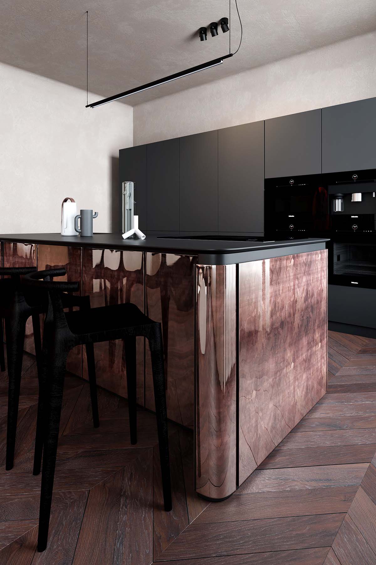 110㎡單臥室公寓,公寓設計,住宅設計,110㎡住宅設計,住宅設計案例,現代風格設計,ONE MORE BURO