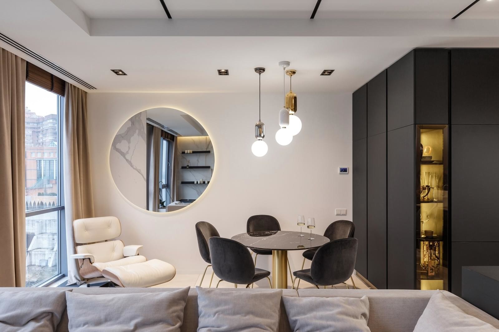 110㎡輕奢複式,110㎡輕奢設計,輕奢風格設計,SVOYA,住宅設計,輕奢風格設計案例,複式設計,國外住宅設計案例