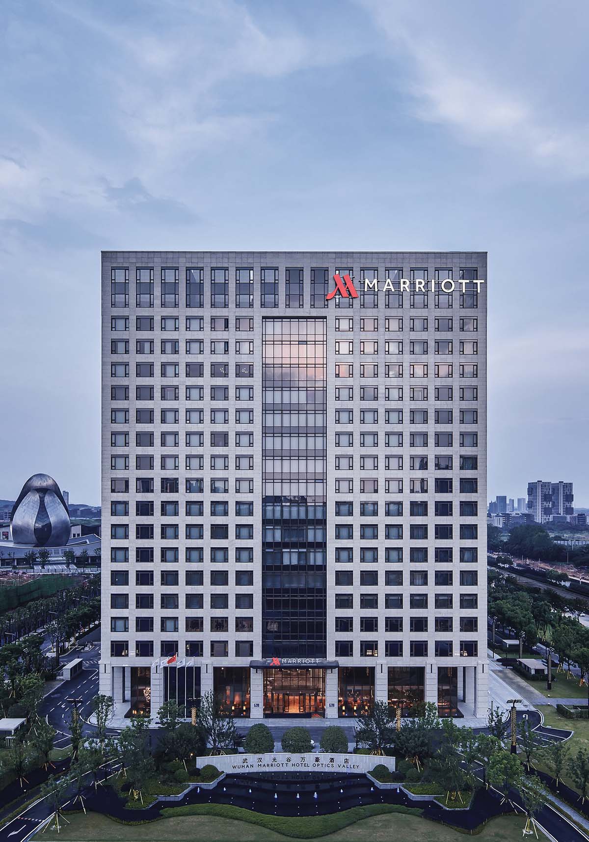 武漢萬豪酒店,楊邦勝,楊邦勝設計集團,酒店設計,酒店設計案例,星級酒店設計,武漢酒店設計,項目投稿