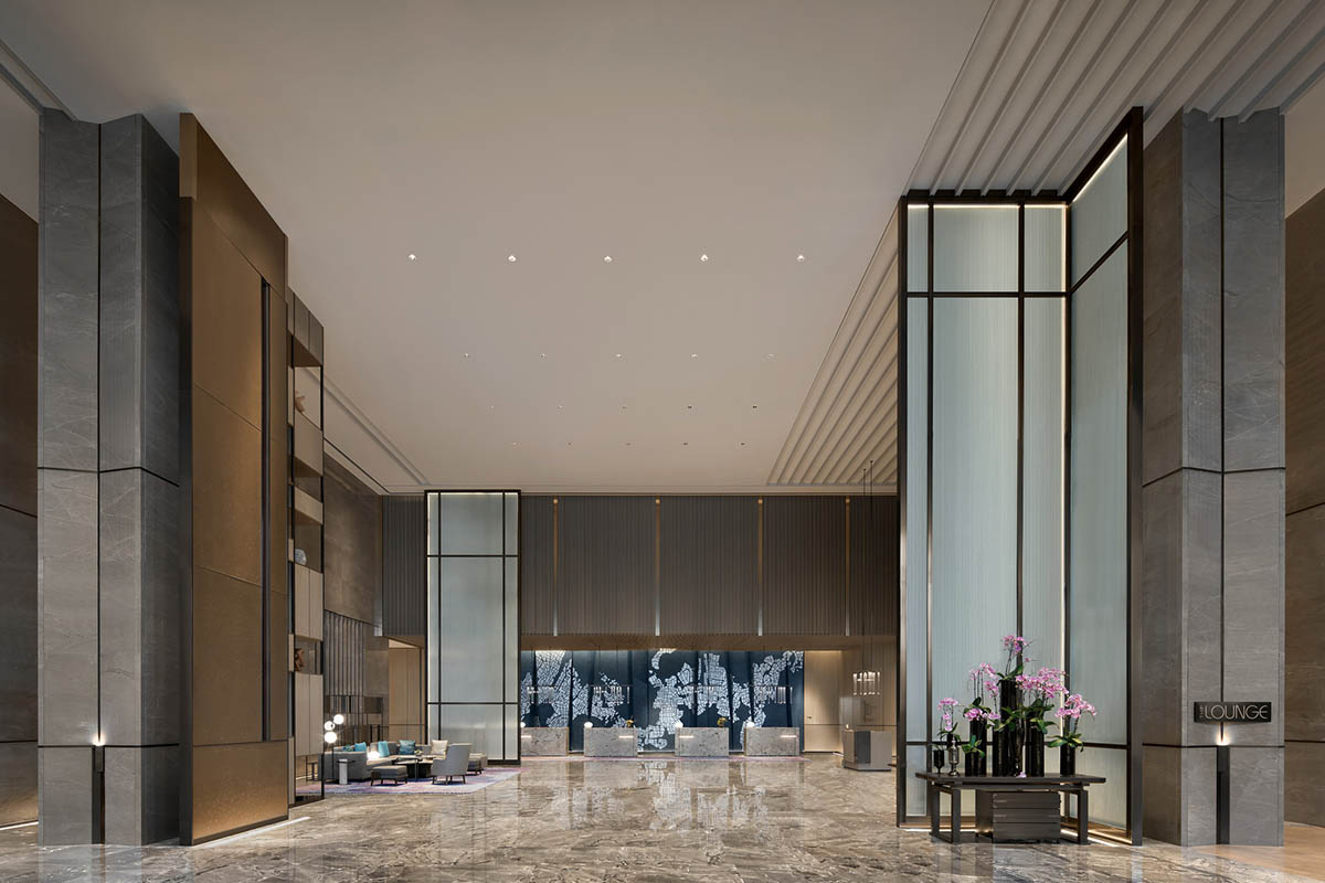 武漢萬豪酒店,楊邦勝,楊邦勝設計集團,酒店設計,酒店設計案例,星級酒店設計,武漢酒店設計,項目投稿