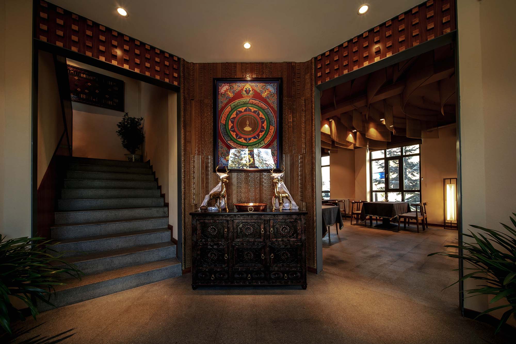 餐廳設計,雲南餐廳設計,香格裏拉餐廳設計,香格裏拉藏族餐廳,雲南藏族餐廳,拉喀拉卡爾藏族美食文化中心,拉喀拉卡爾藏族餐廳,拉喀拉卡爾藏族餐廳設計,平介設計,平介設計作品,項目投稿