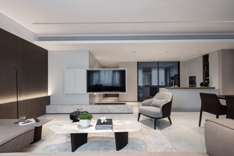 南築設計 | 180㎡無錫溫和質感的湖畔住宅