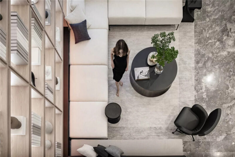 梵池設計 | 460㎡,南京萬科金域藍灣聯排別墅