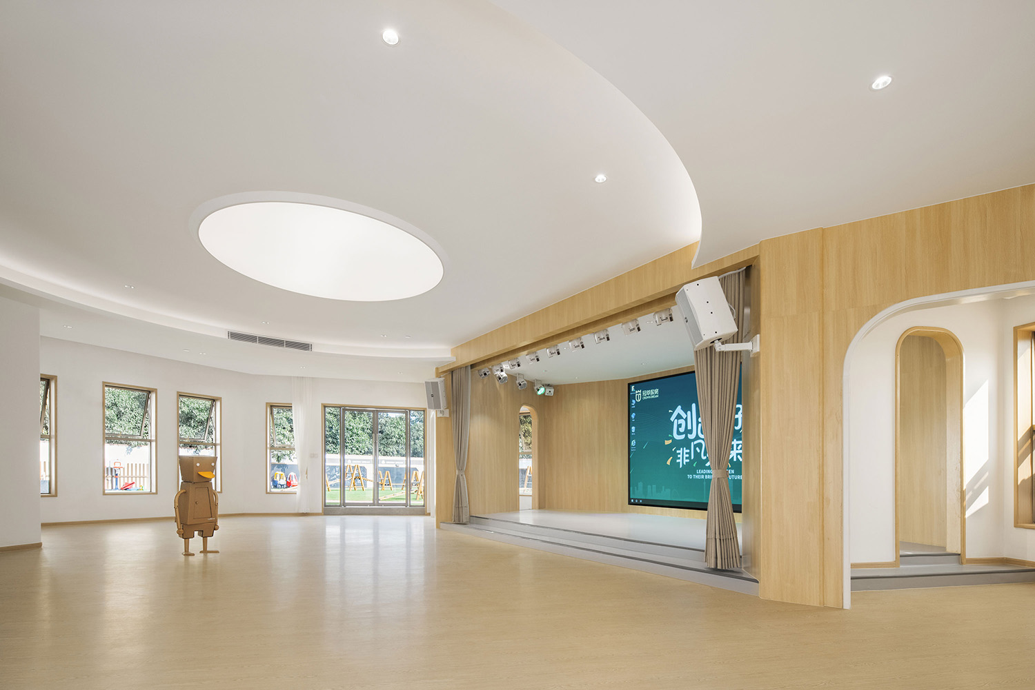 校園設計,幼兒園設計,深圳幼兒園設計,國際幼兒園設計,深圳國際幼兒園設計,深圳福田冠萃國際幼兒園,深圳冠萃國際幼兒園,福田冠萃國際幼兒園,深圳冠萃國際幼兒園設計公司,圓道設計,圓道設計作品,VMDPE圓道設計,項目投稿