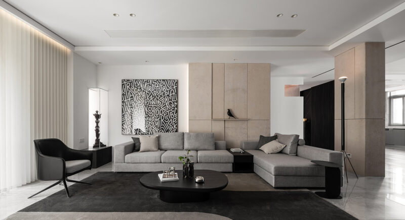 DNA邸內設計 | 260㎡，杭州現代風格住宅設計