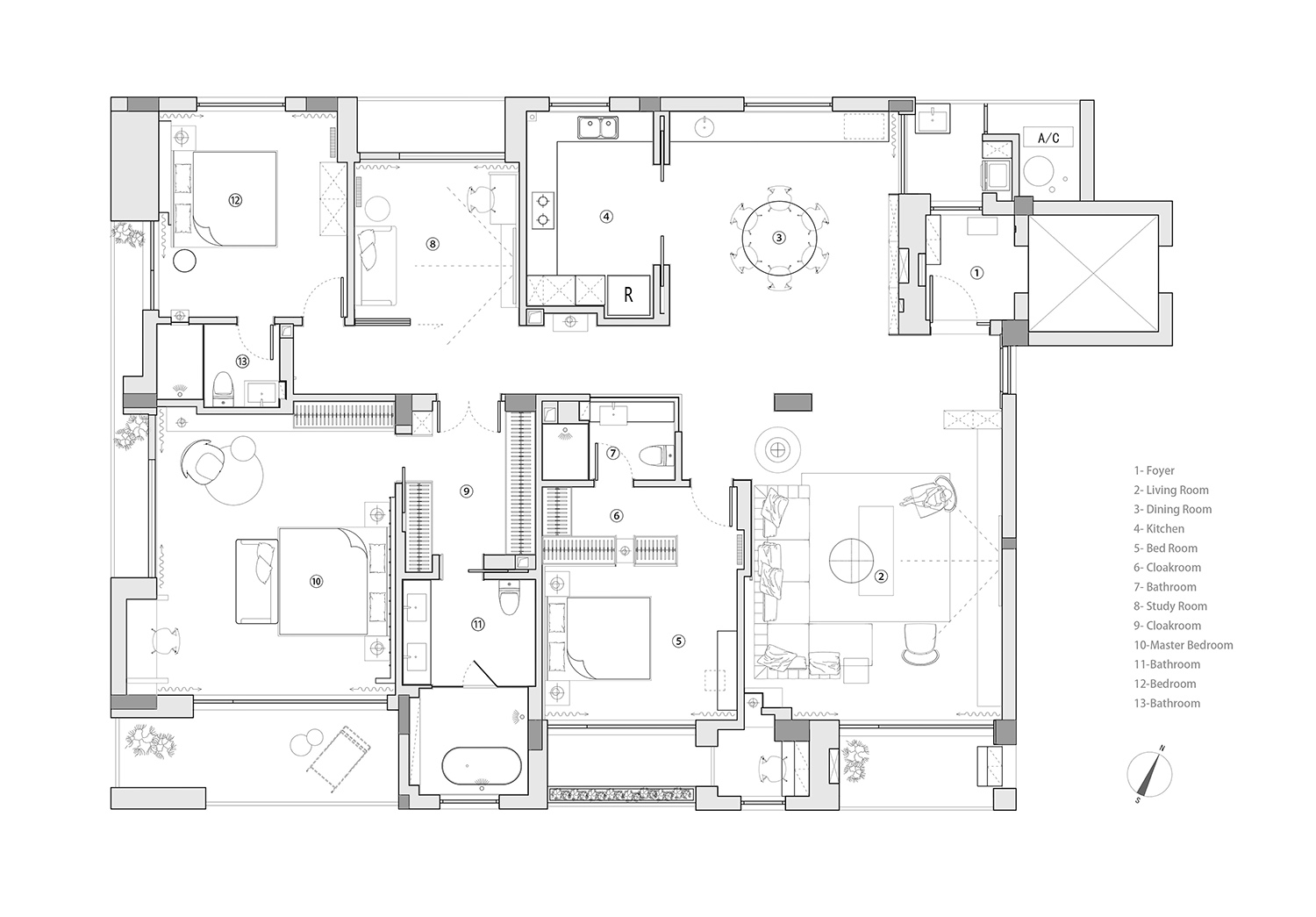 260㎡家裝設計,住宅設計案例,家裝設計,住宅設計,現代風格住宅設計,杭州住宅設計,杭州家裝設計,大平層設計,項目投稿,DNA,DNA邸內建築,杭州DNA邸內建築設計,DNA邸內建築設計,項目投稿
