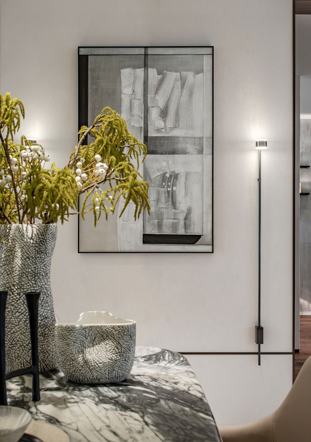 軟裝設計,樣板房軟裝設計,樣板間軟裝設計,南寧建發央璽J戶型樣板房,建發央璽J戶型樣板房,現代風格軟裝設計,零次方設計,深圳零次方空間設計,項目投稿