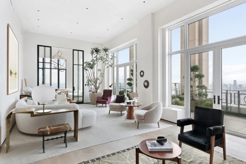 Monique Gibson | 570㎡,紐約曼哈頓頂層輕奢閣樓