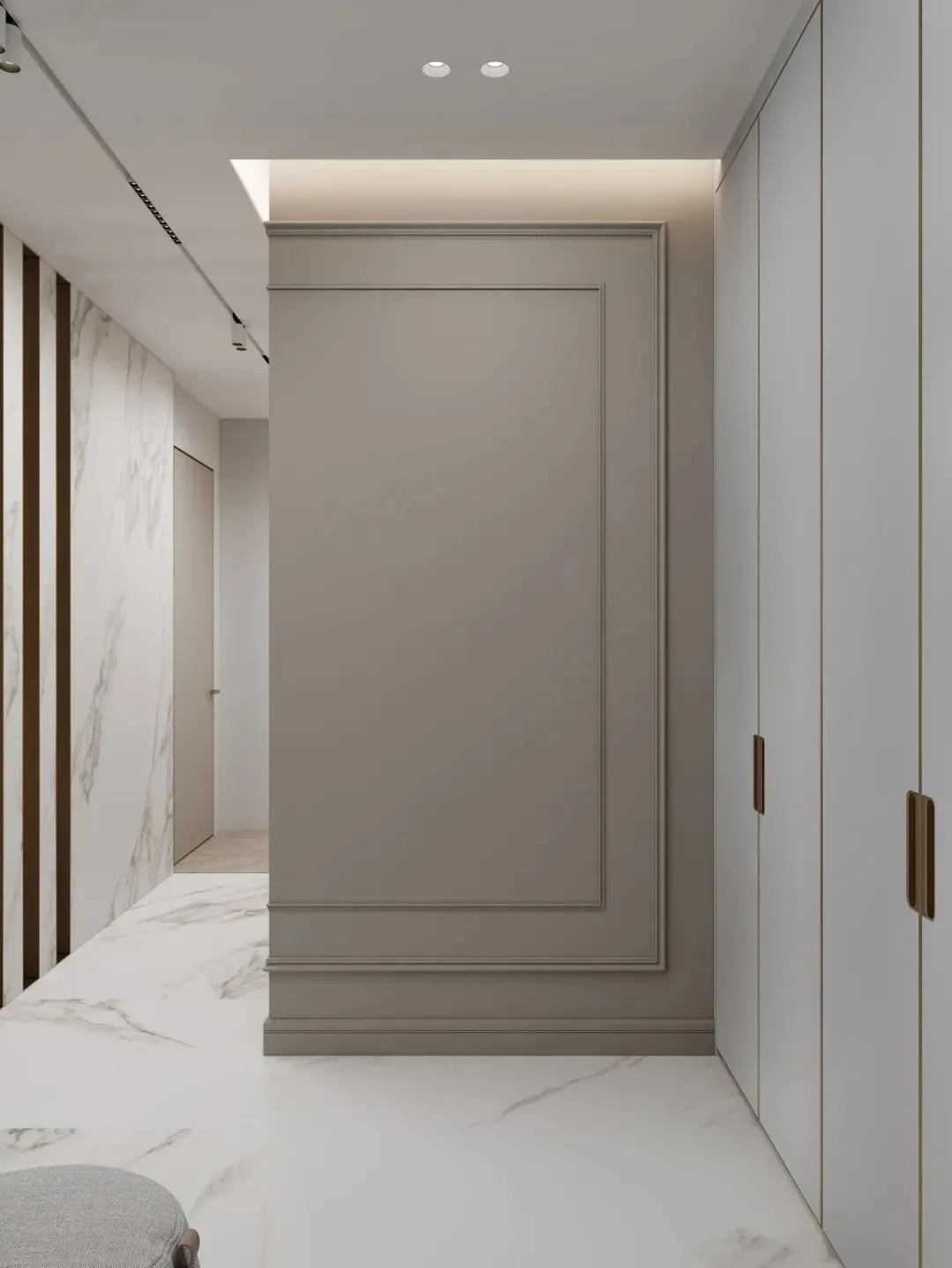 125㎡住宅設計,輕奢風設計,輕奢風格設計,住宅設計,國外住宅設計,國外住宅設計案例,國外輕奢風設計,現代風格住宅設計,現代風格住宅案例,DE&DE