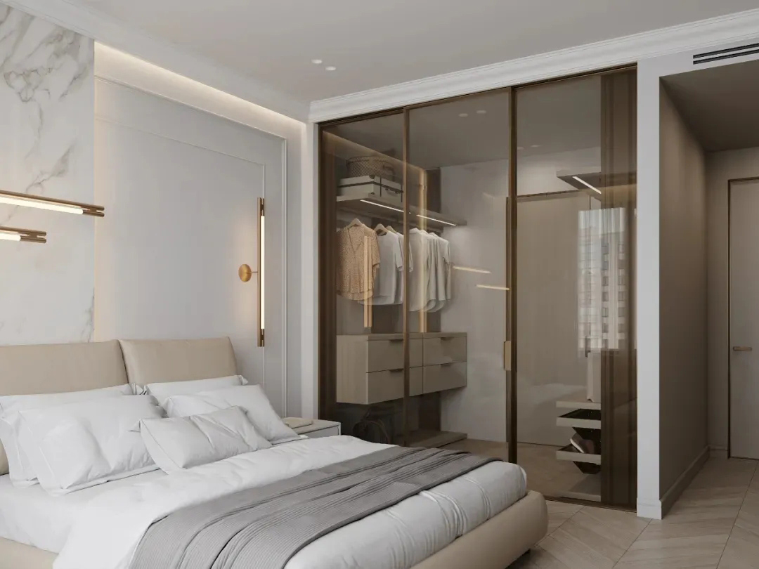 125㎡住宅設計,輕奢風設計,輕奢風格設計,住宅設計,國外住宅設計,國外住宅設計案例,國外輕奢風設計,現代風格住宅設計,現代風格住宅案例,DE&DE