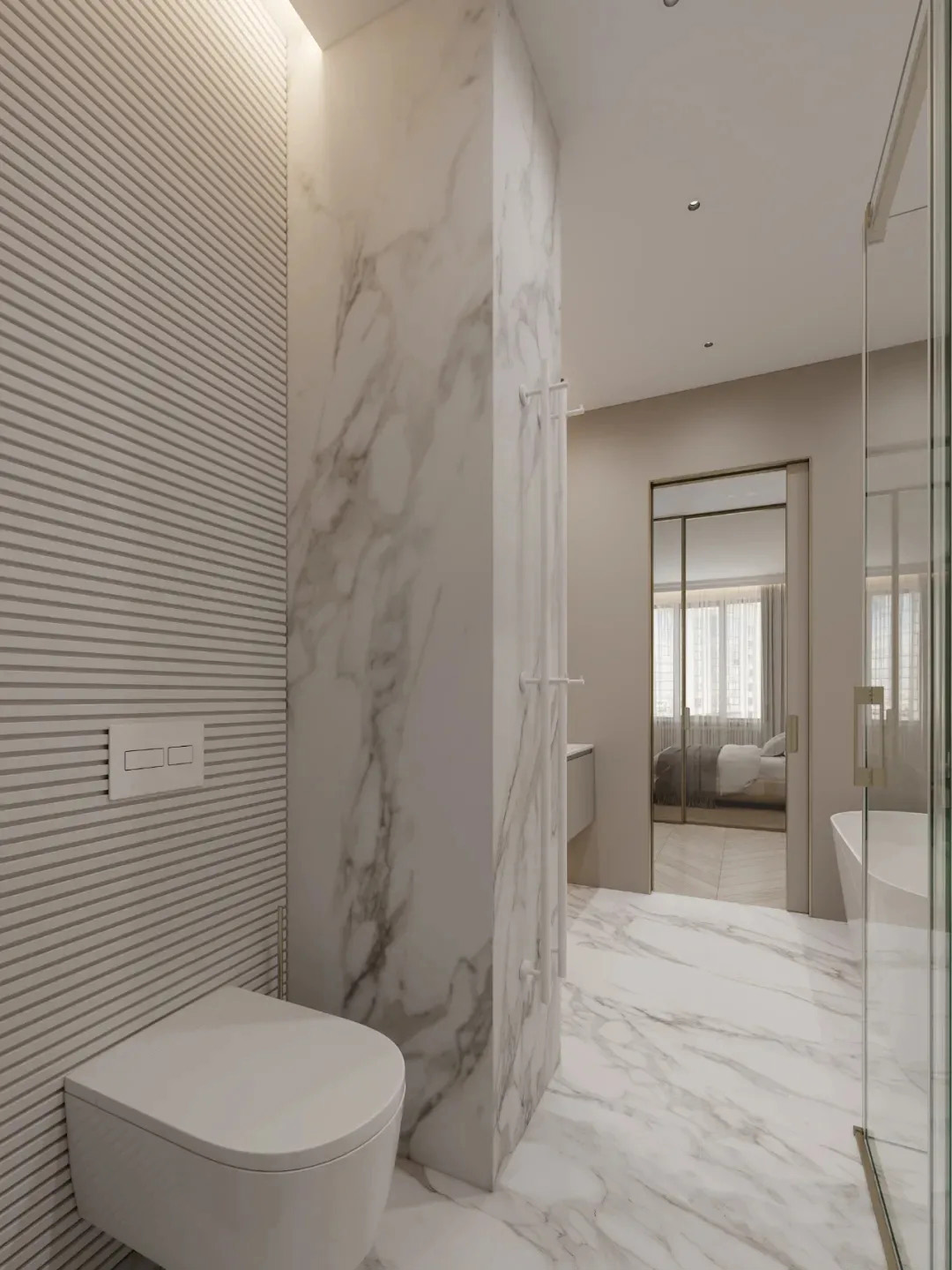 125㎡住宅設計,輕奢風設計,輕奢風格設計,住宅設計,國外住宅設計,國外住宅設計案例,國外輕奢風設計,現代風格住宅設計,現代風格住宅案例,DE&DE