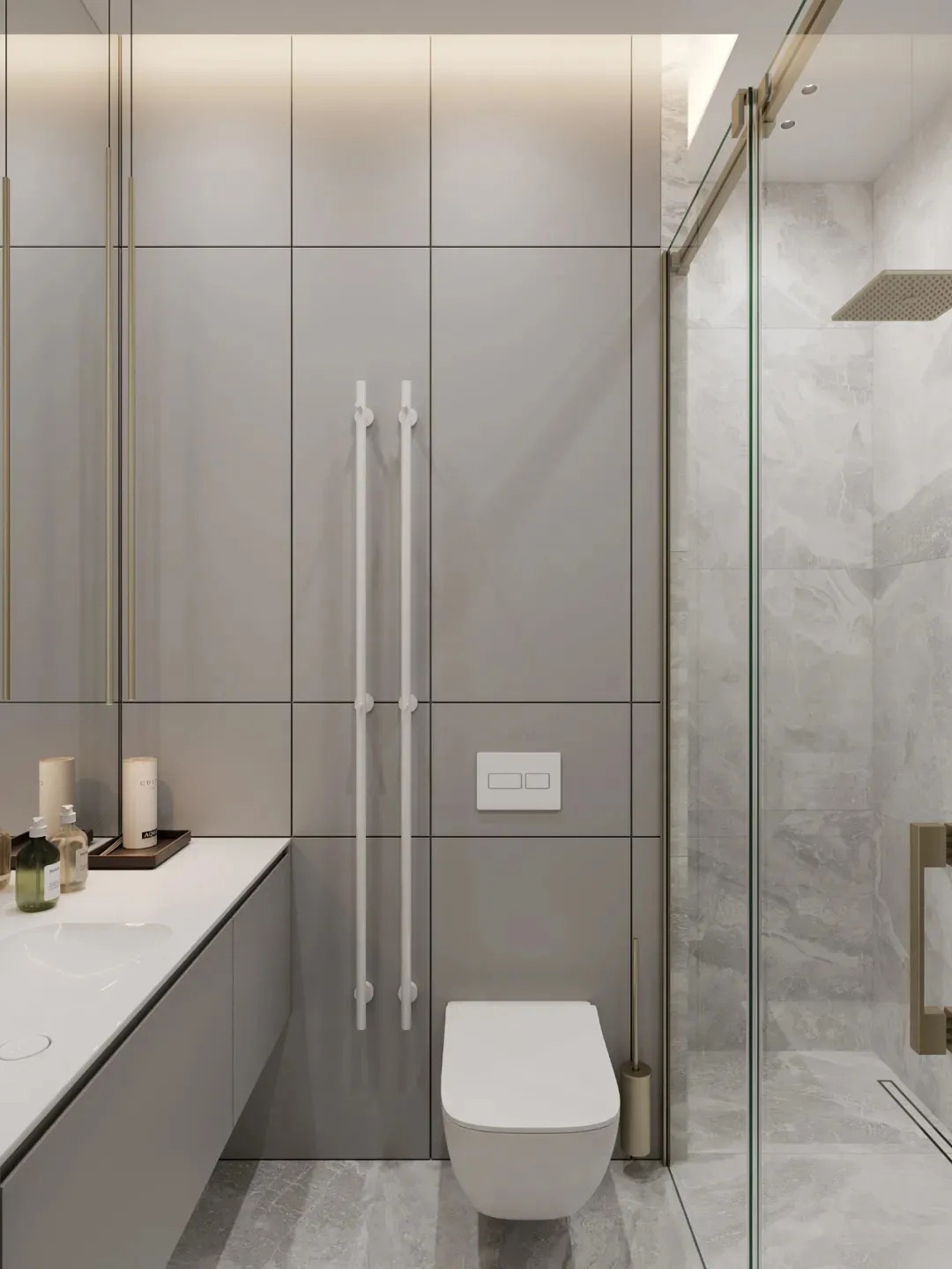 125㎡住宅設計,輕奢風設計,輕奢風格設計,住宅設計,國外住宅設計,國外住宅設計案例,國外輕奢風設計,現代風格住宅設計,現代風格住宅案例,DE&DE