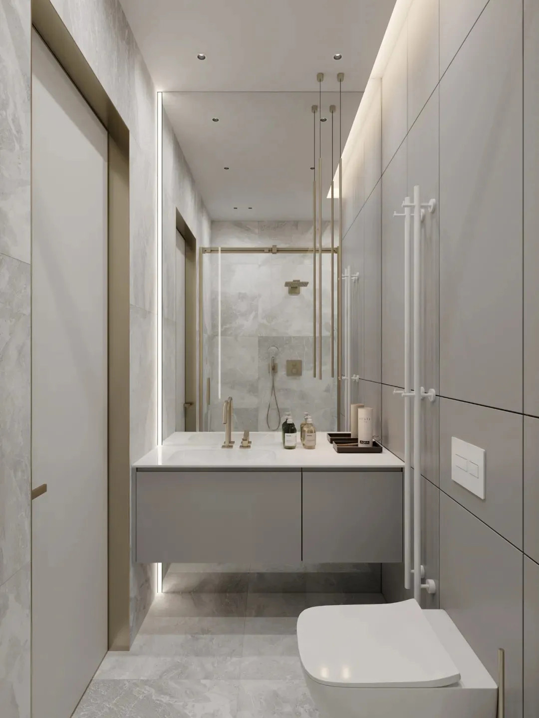 125㎡住宅設計,輕奢風設計,輕奢風格設計,住宅設計,國外住宅設計,國外住宅設計案例,國外輕奢風設計,現代風格住宅設計,現代風格住宅案例,DE&DE