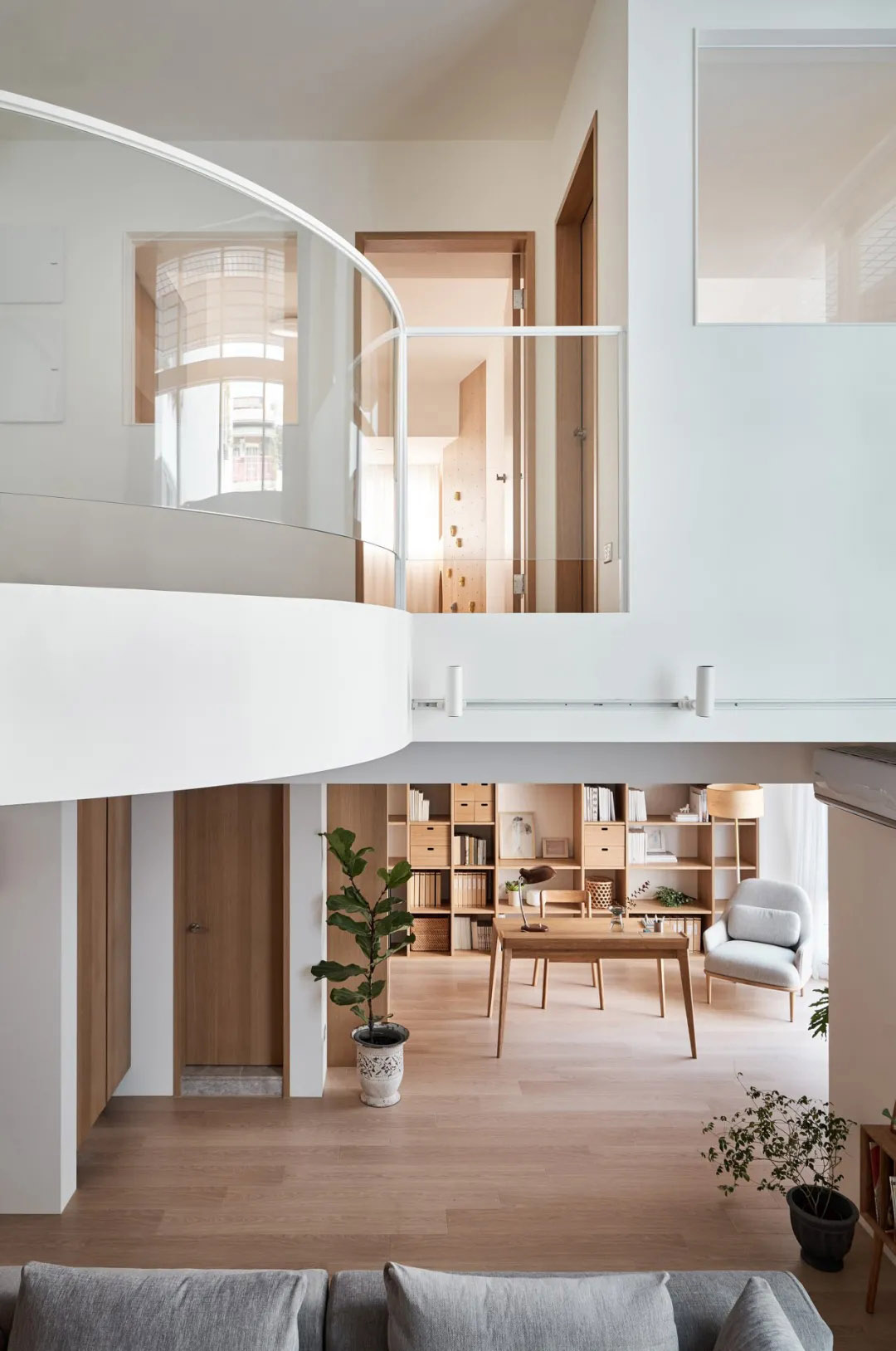 165㎡住宅設計,台灣設計,台灣住宅設計,複式設計,複式住宅設計,複式家裝設計,台灣複式設計,台灣風格,台北設計,現代風格複式設計,日係風格,敘研設計