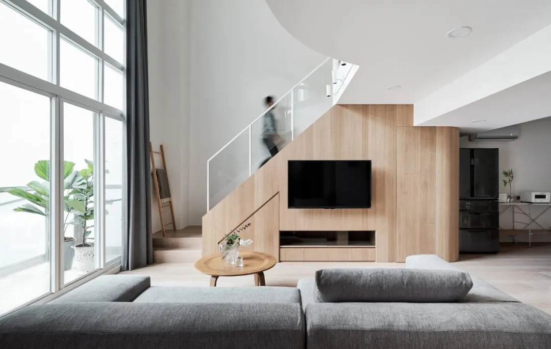 165㎡住宅設計,台灣設計,台灣住宅設計,複式設計,複式住宅設計,複式家裝設計,台灣複式設計,台灣風格,台北設計,現代風格複式設計,日係風格,敘研設計