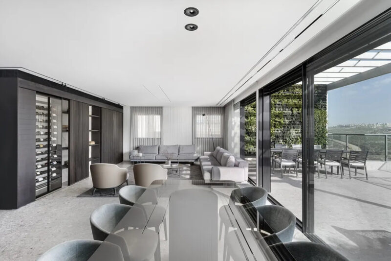 Erez Hyatt | 215㎡,特拉維夫頂層優雅大平層