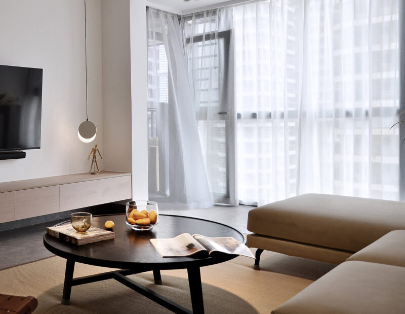 樸境設計事務所 | 110㎡,玉林清新自然住宅設計