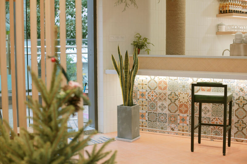 基準線室內設計 | 上海BOUNDLESS花園餐廳