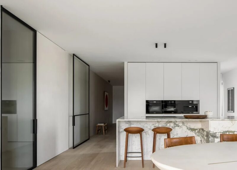 Ville Design | 249㎡,比利時兩套公寓合並優雅大平層