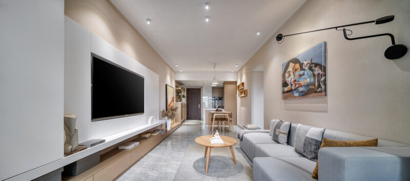 方華國際 | 鶴山方圓雲山詩意-北歐風格98㎡樣板房