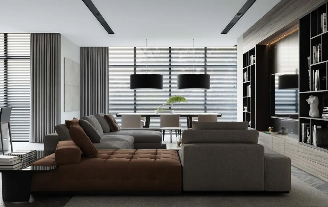 155㎡住宅設計,大平層設計,現代風格住宅設計,國外住宅設計,國外大平層設計,國外現代風格設計,現代風格設計案例,簡約風格設計,極簡風格住宅設計,國外極簡風格設計,kamrankareem design,kamrankareem