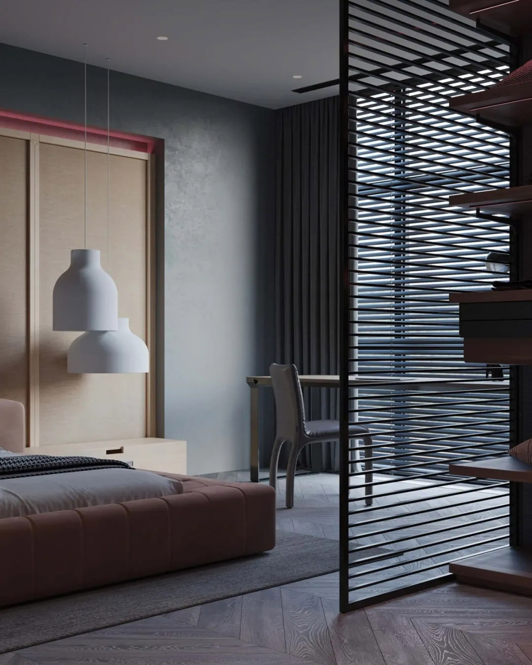 155㎡住宅設計,大平層設計,現代風格住宅設計,國外住宅設計,國外大平層設計,國外現代風格設計,現代風格設計案例,簡約風格設計,極簡風格住宅設計,國外極簡風格設計,kamrankareem design,kamrankareem