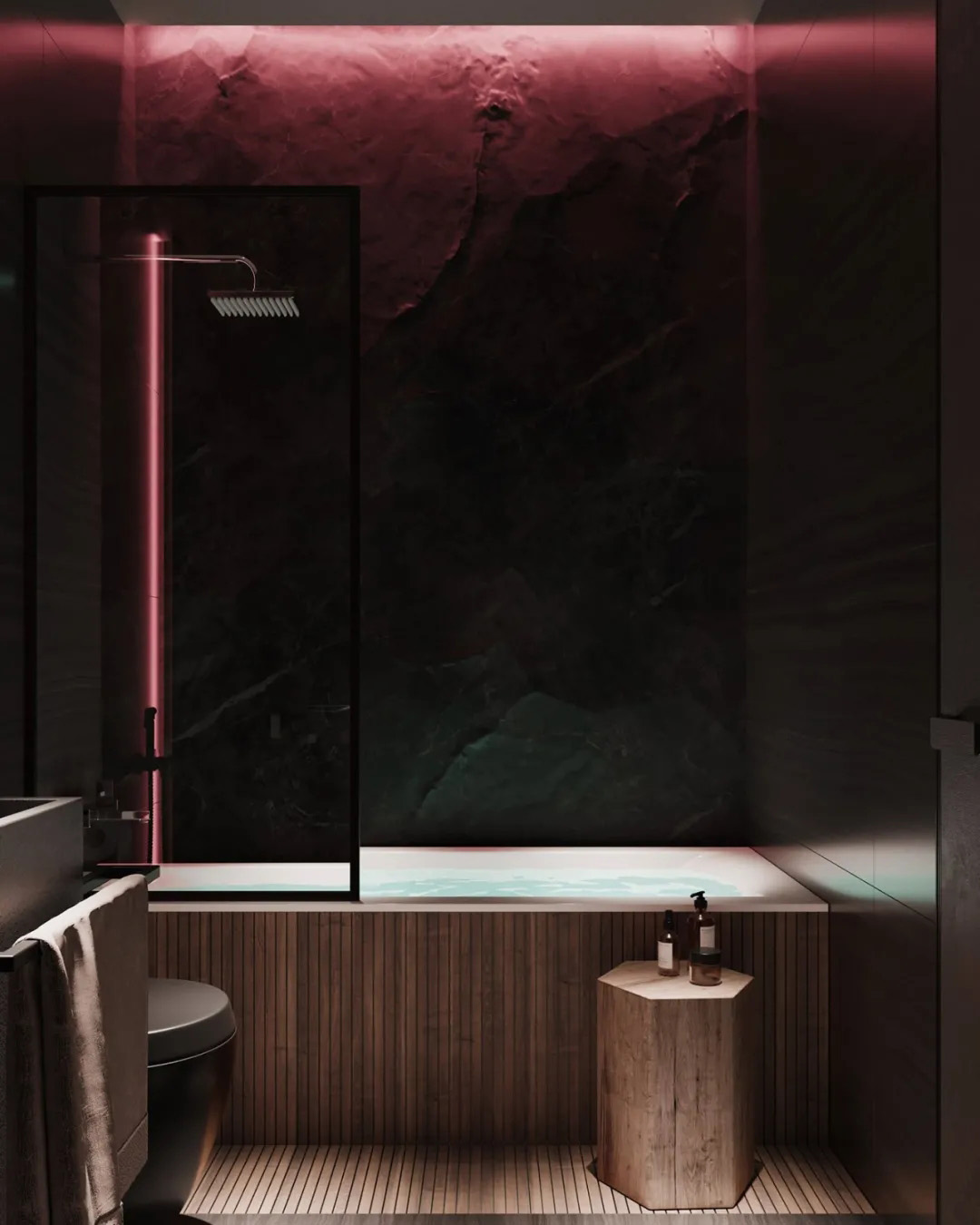 155㎡住宅設計,大平層設計,現代風格住宅設計,國外住宅設計,國外大平層設計,國外現代風格設計,現代風格設計案例,簡約風格設計,極簡風格住宅設計,國外極簡風格設計,kamrankareem design,kamrankareem